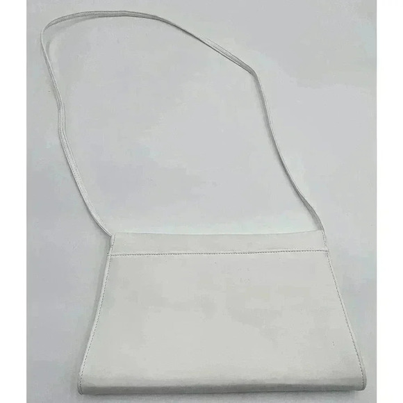 Vintage White with Multi-colored Stripes Shoulder Bag - Picture 2 of 8